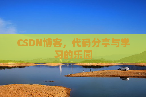CSDN博客，代码分享与学习的乐园